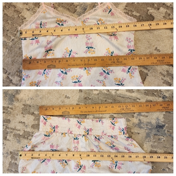 Morgan Lane Silk-Blend Ruthie Corey Set in Kailini Floral. Size xs or small - Picture 13 of 15